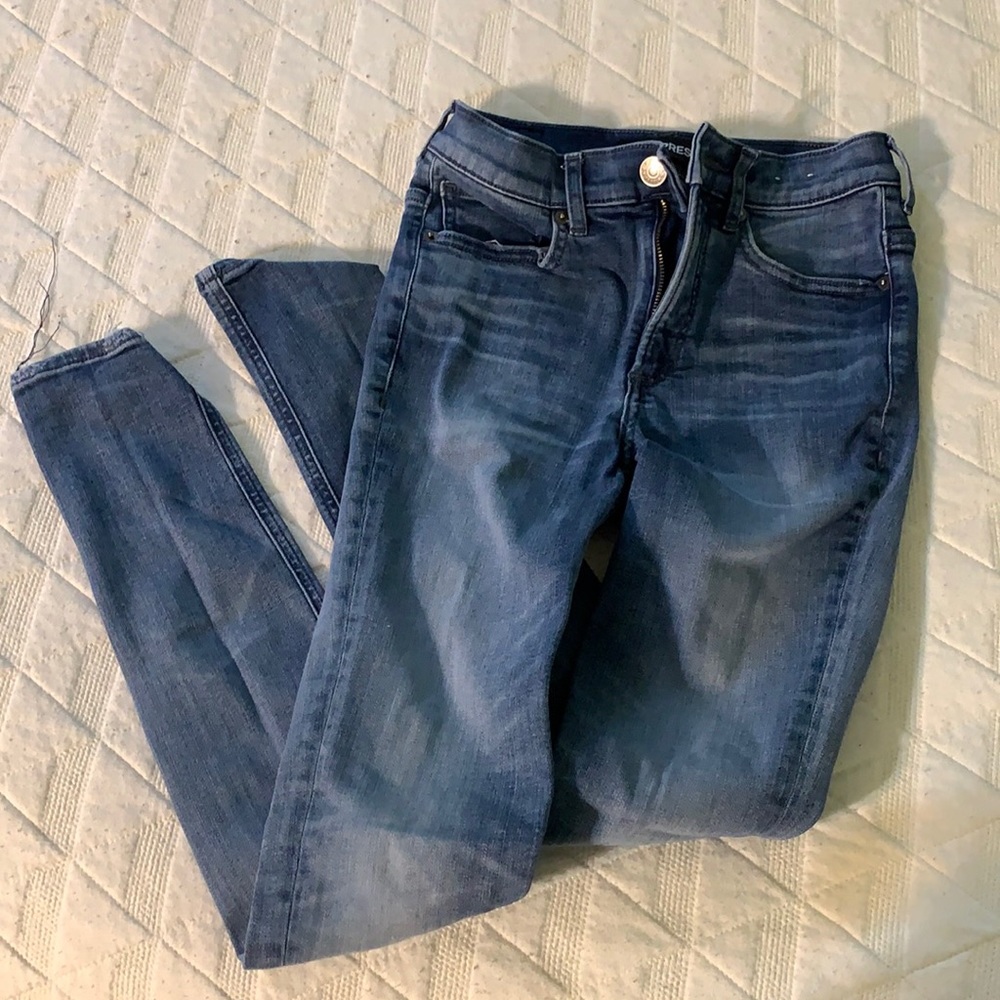 Express skinny jeans size 00